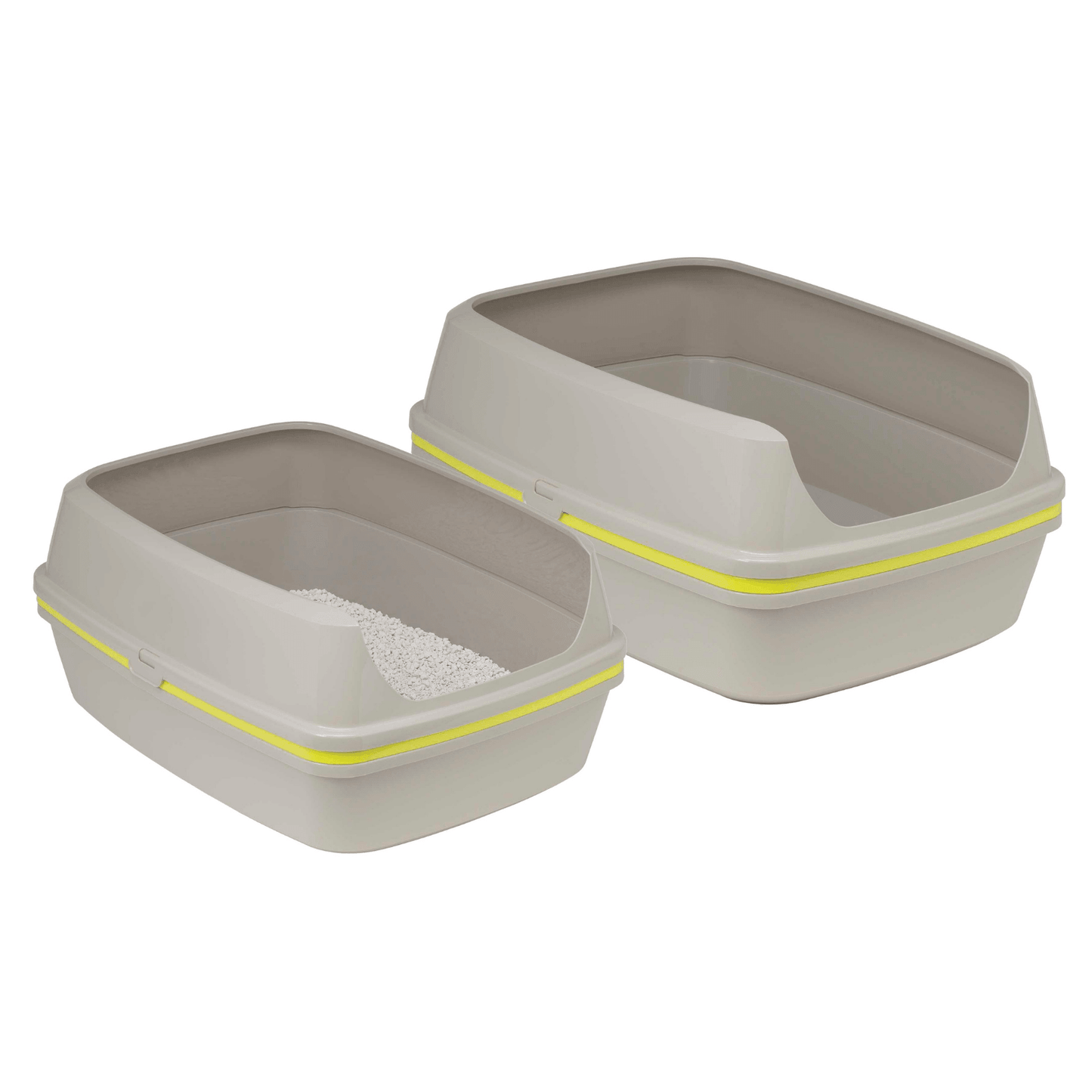 Scoop Free Cat Litter Box, Moderna Lift-to-Sift Grey, Jumbo - Mega Pet Store