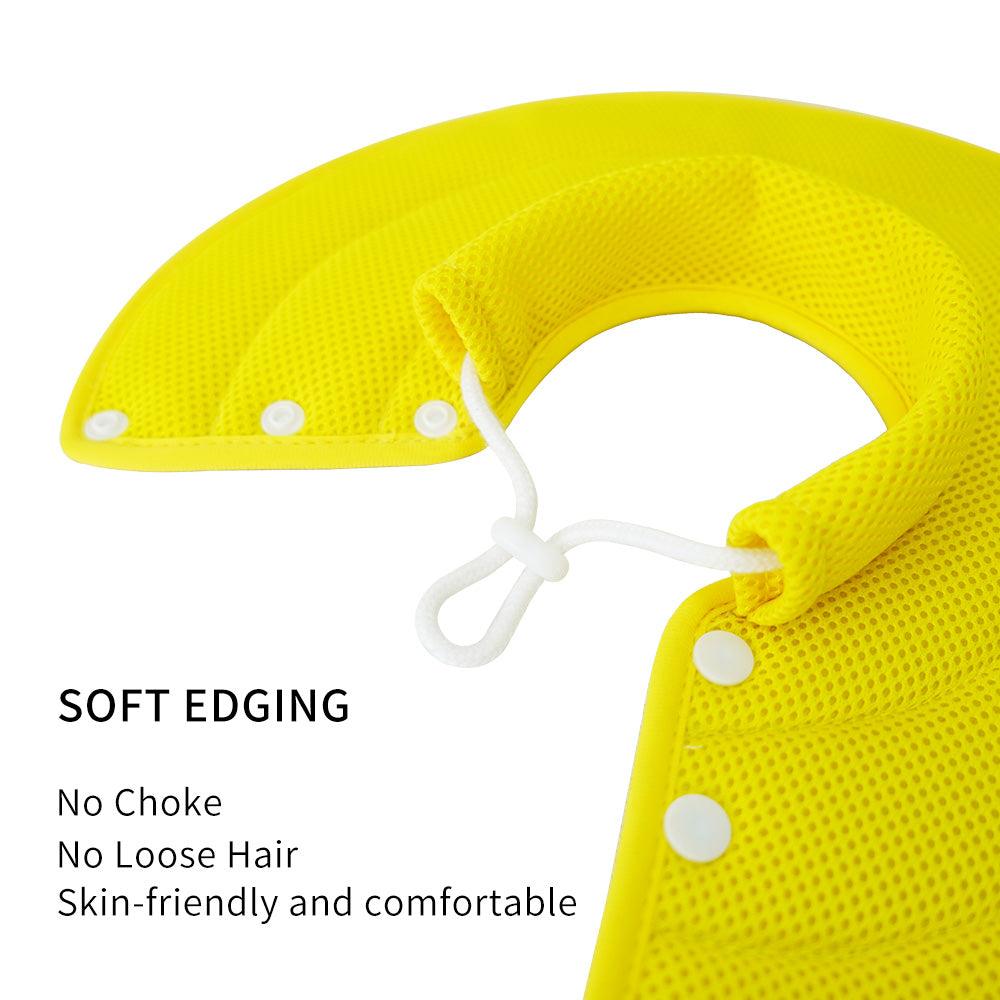 Ondoing Pet Dog Cat Elizabethan Collar Adjustable Cone Mesh Recovery Multicolor - Mega Pet Store