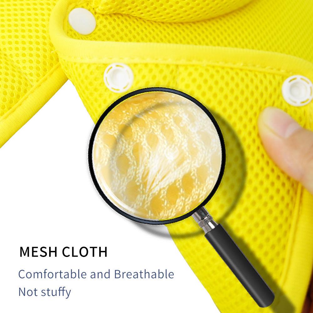 Ondoing Pet Dog Cat Elizabethan Collar Adjustable Cone Mesh Recovery Multicolor - Mega Pet Store