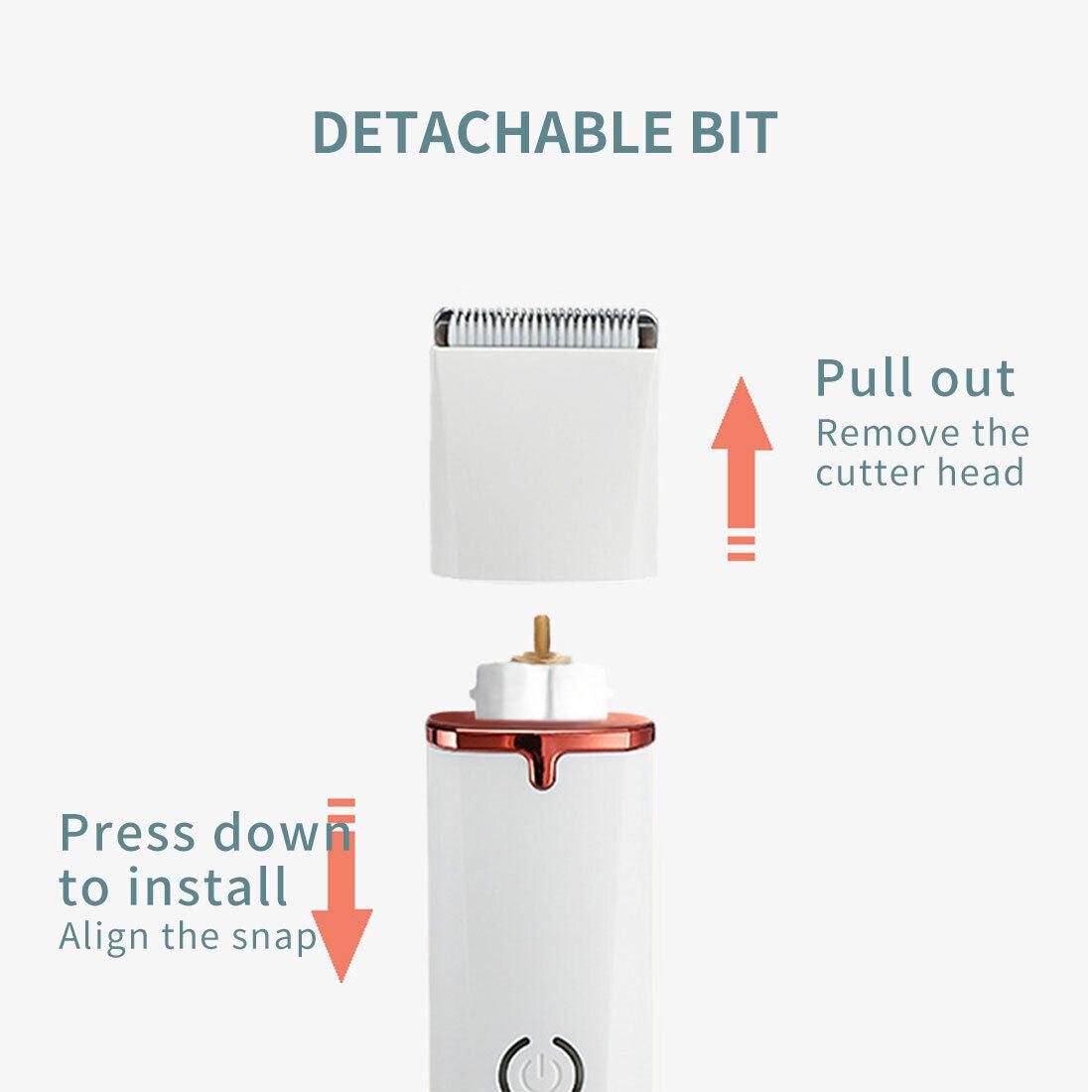 Pet Electric Trimmer Kit Hair Clipper Rabbit Grooming Shaver Fur Haircut Dog Cat - Mega Pet Store