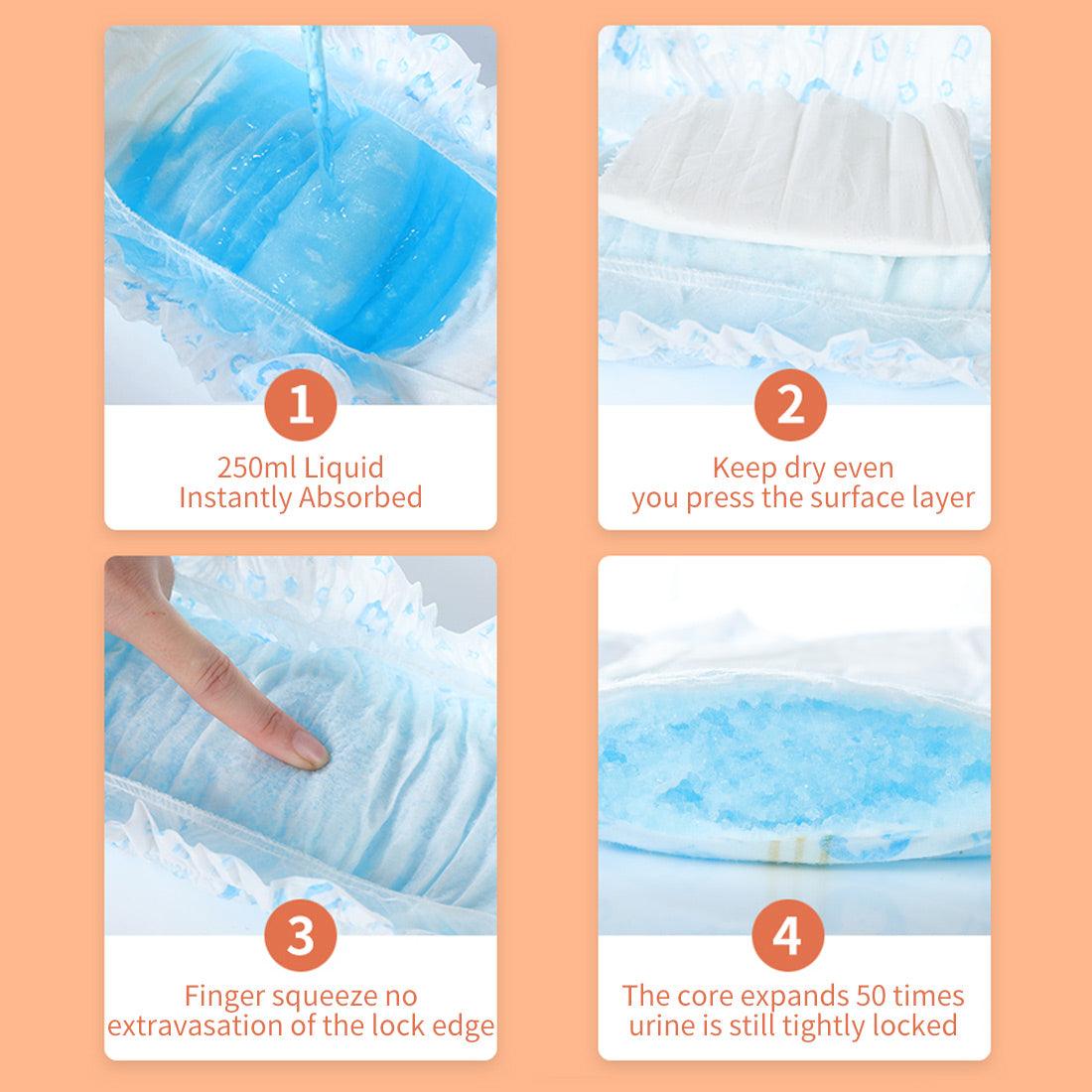 Ondoing Pet Disposable Diapers Dog Puppy Nappy Hygienic Male Female Wraps Toilet Trainer - Mega Pet Store