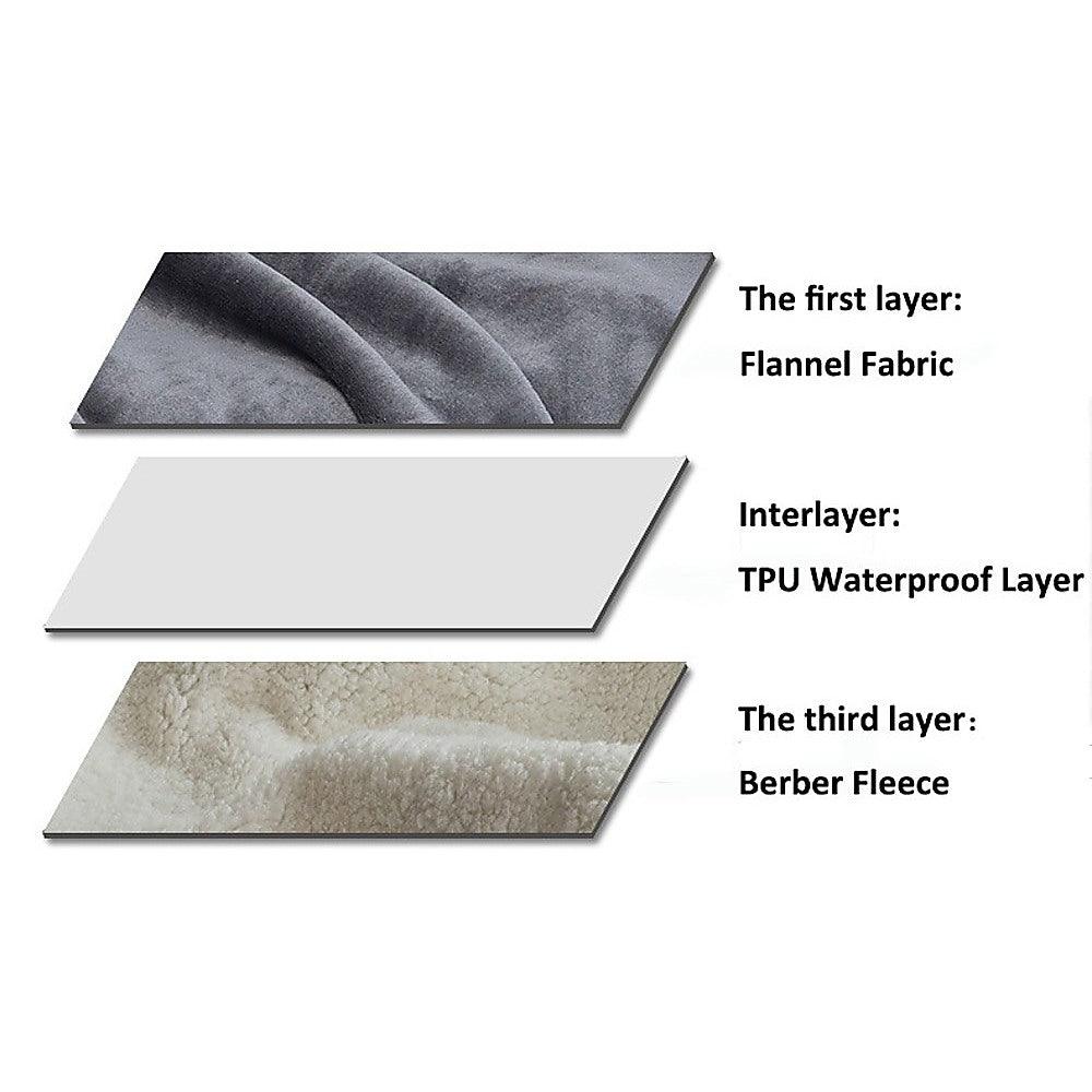 Premium Waterproof Reversible Pet Dog Blanket Bed Protects Couch Bed from Spills - Mega Pet Store