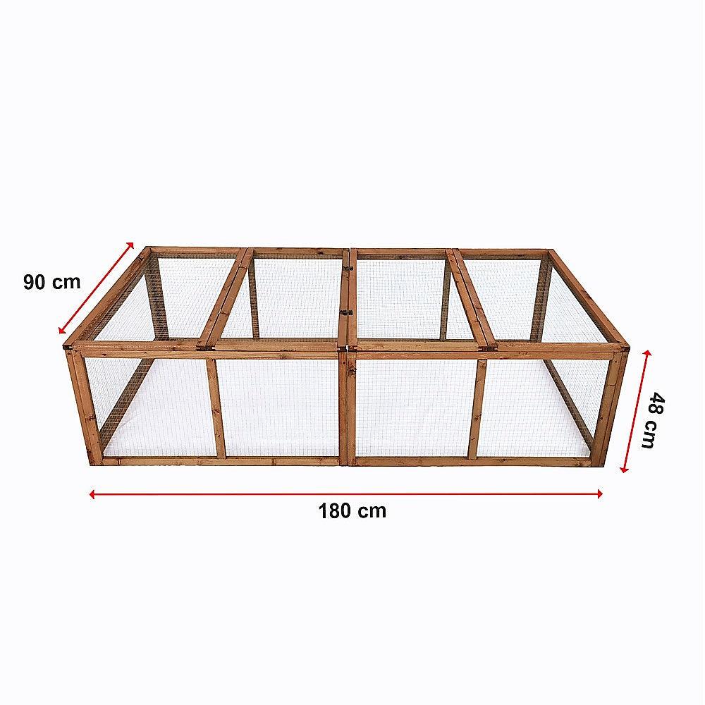 Chicken coop LARGE Run Guinea Pig Cage Villa Extension Rabbit hutch house pen - Mega Pet Store