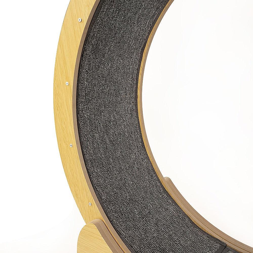 Cat Running Wheel w/ Carpet Runway Cat Exercise Wheel for Fitness Cat Treadmill - Mega Pet Store