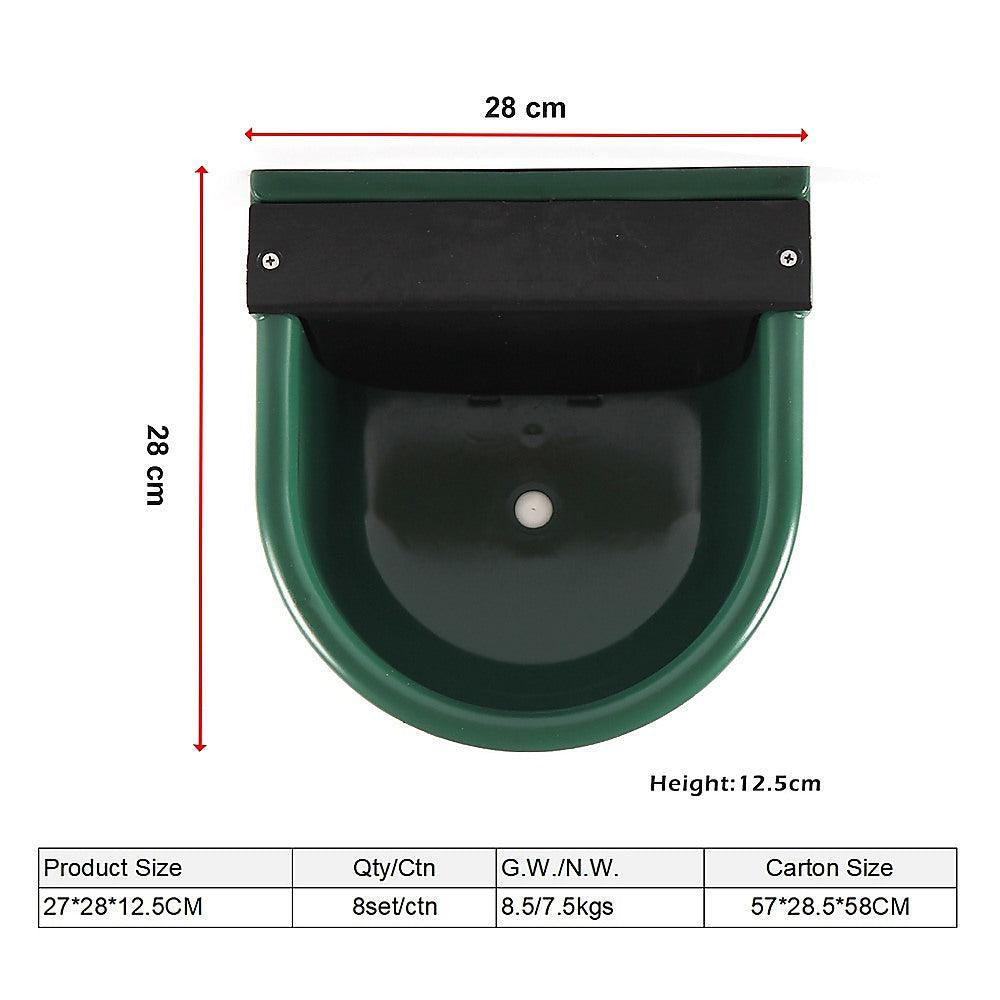 4L Water Trough Bowl with Automatic Float Valve - Mega Pet Store