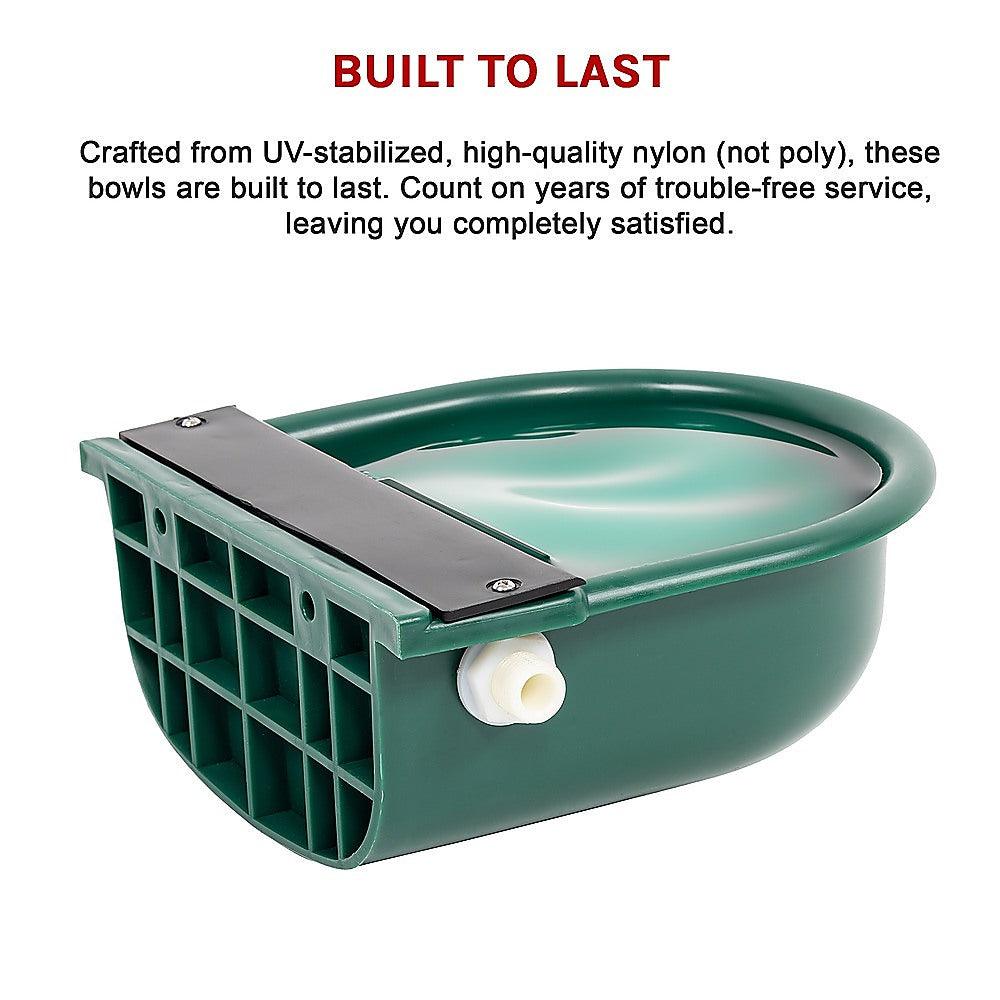 4L Water Trough Bowl with Automatic Float Valve - Mega Pet Store