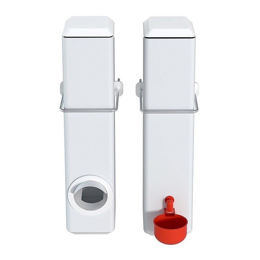 Chicken Bird Feeder Water Dispenser Automatic Waterer Poultry Food Drinker 4L - Mega Pet Store