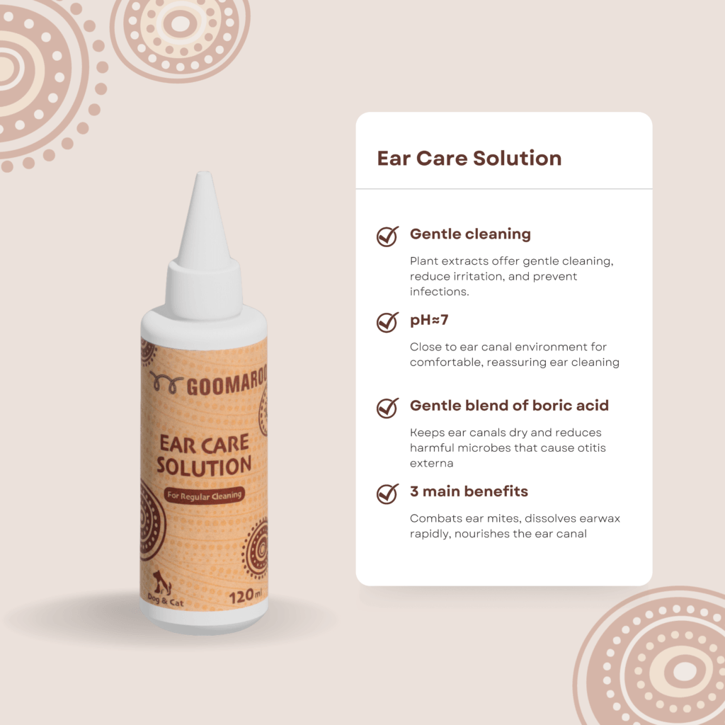 Goomaroo Ear Care Solution 120ml - Mega Pet Store