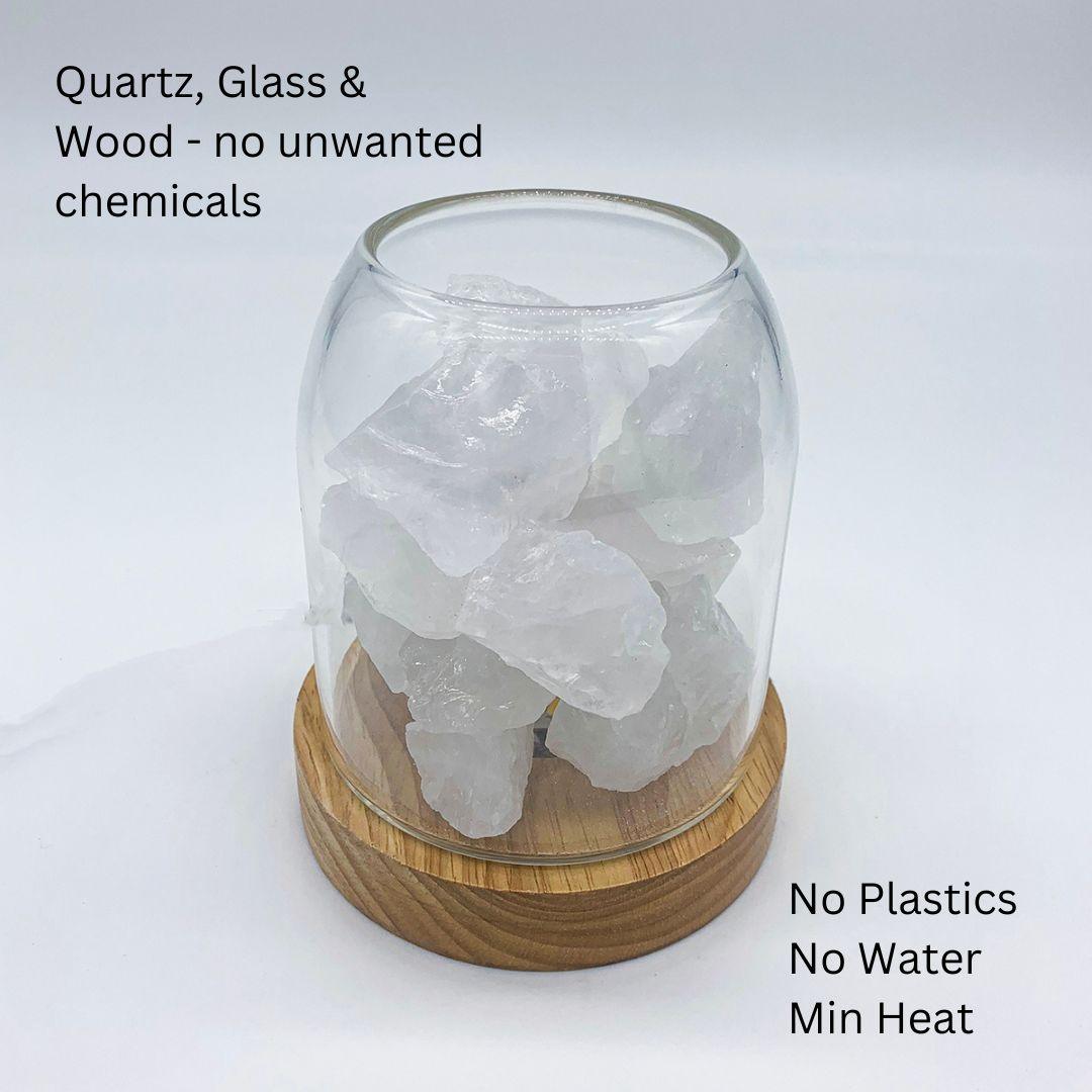 Aurora Crystal Diffuser - Clear Quartz - Mega Pet Store