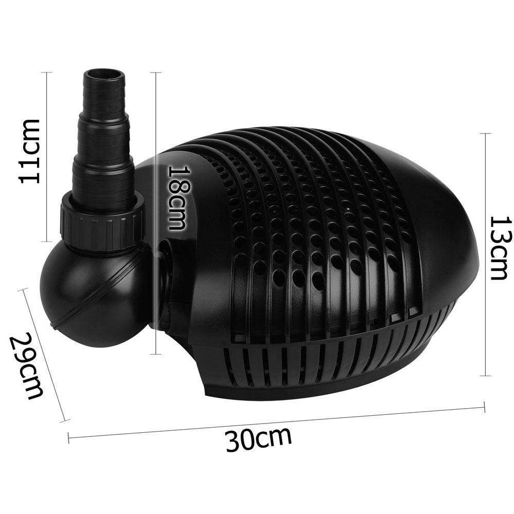 Giantz Aquarium Pump Fish Tank Water Submersible Fountain Pond Marine 10000L/H - Mega Pet Store