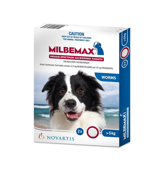 Milbemax All-Wormer for Dogs over 5kg