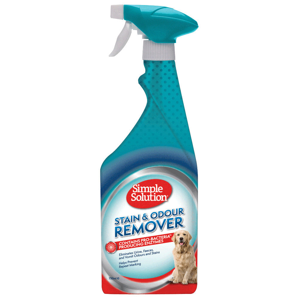 Simple Solution Dog Stain & Odour Remover Original Spray - 750ml