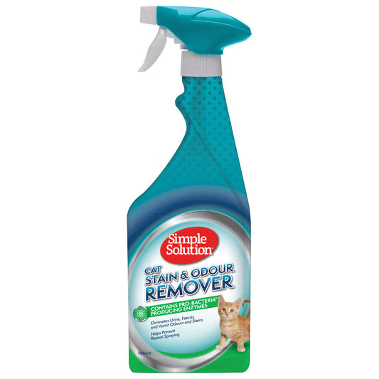 Simple Solution Cat Stain & Odour Remover Spray - 750ml