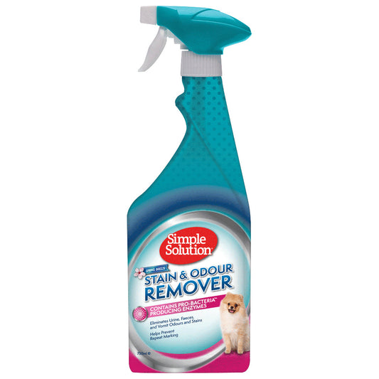 Simple Solution Dog Stain & Odour Remover Spring Breeze Spray - 750ml