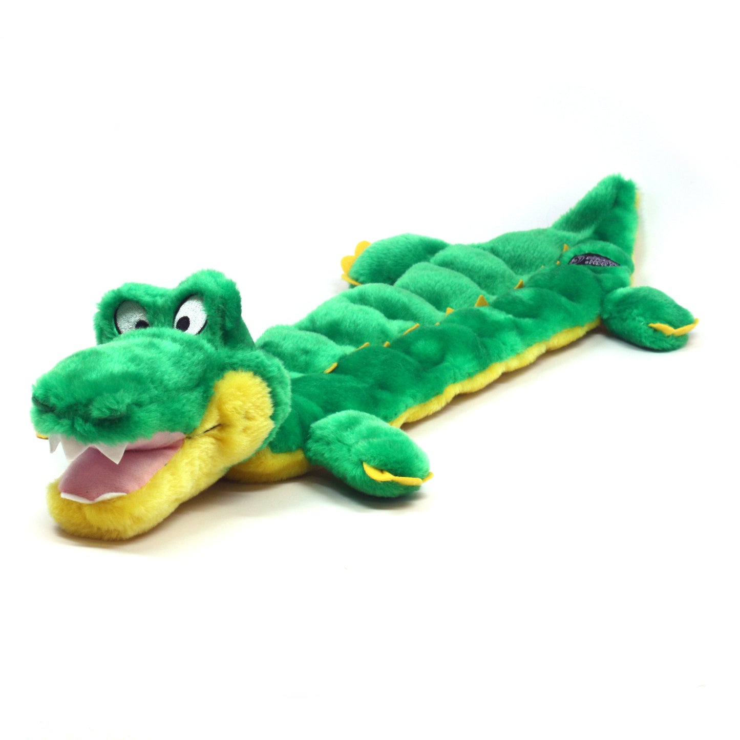 Outward Hound Squeaker Matz Plush Gator Dog Toy - Large