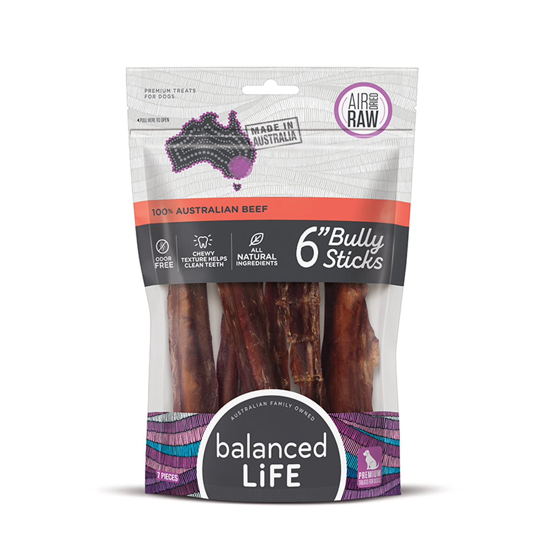 Balanced Life 15cm (6 Inch) Bully Sticks - 7 Pieces