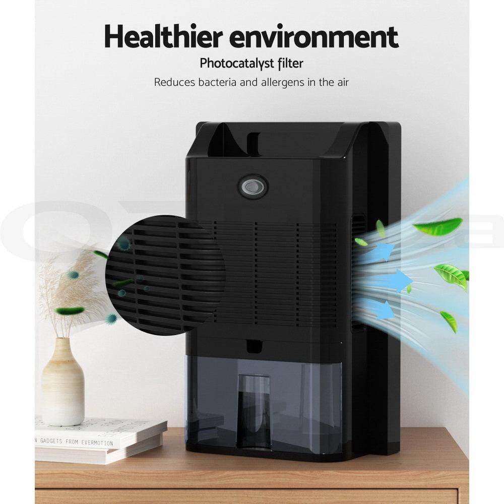 Devanti Dehumidifier 2L Air Purifier Black - Mega Pet Store