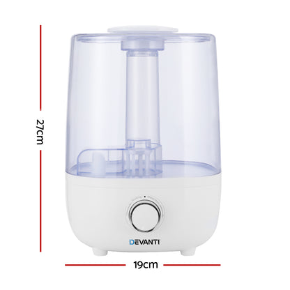 Devanti Aroma Diffuser Aromatherapy Humidifier 4L - Mega Pet Store