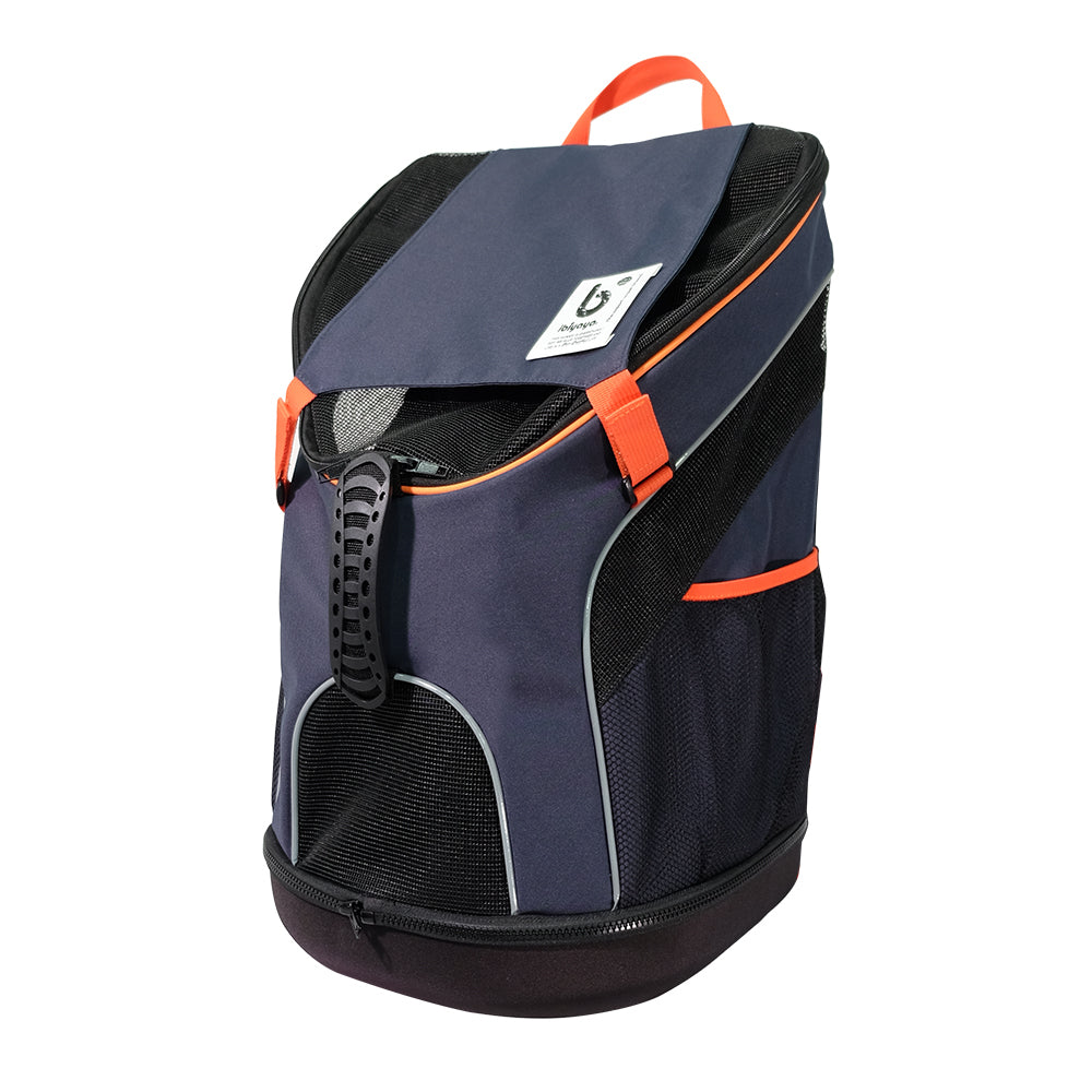 Ibiyaya Ultralight Backpack Pet Carrier - Navy Blue