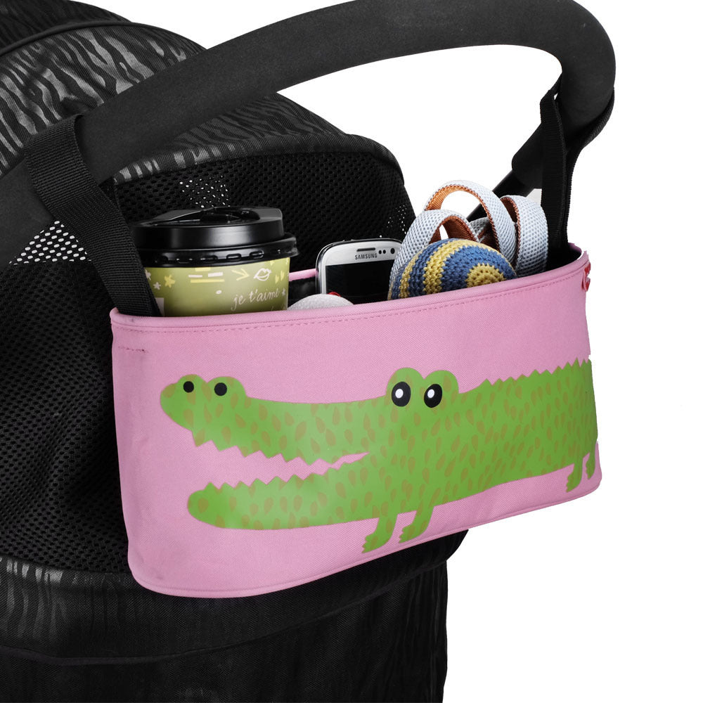 Ibiyaya Pet Pram Stroller Organiser Pouch - Crocodile