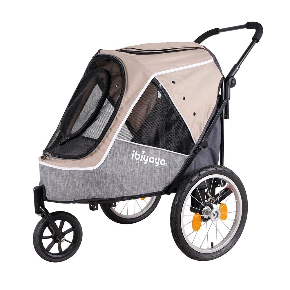 Ibiyaya Happy Pet Trailer / Jogger with Bicycle Attachment 2.0