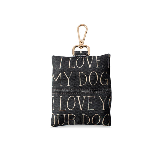 Fringe Studio Canvas Pet Poop Waste Bag Dispenser with Keychain