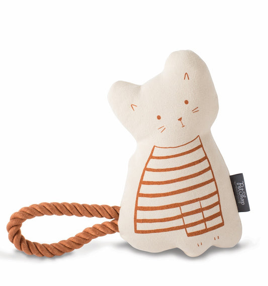 Fringe Studio Miss Kitty Canvas Dog Toy