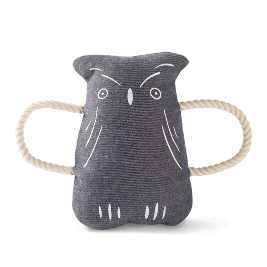 Fringe Studio Owl Canvas Tug Toy