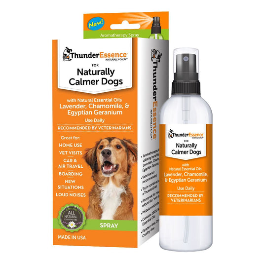 ThunderEssence Dog Calming Essential Oils Natural Spray for Stress & Anxiety 118mL