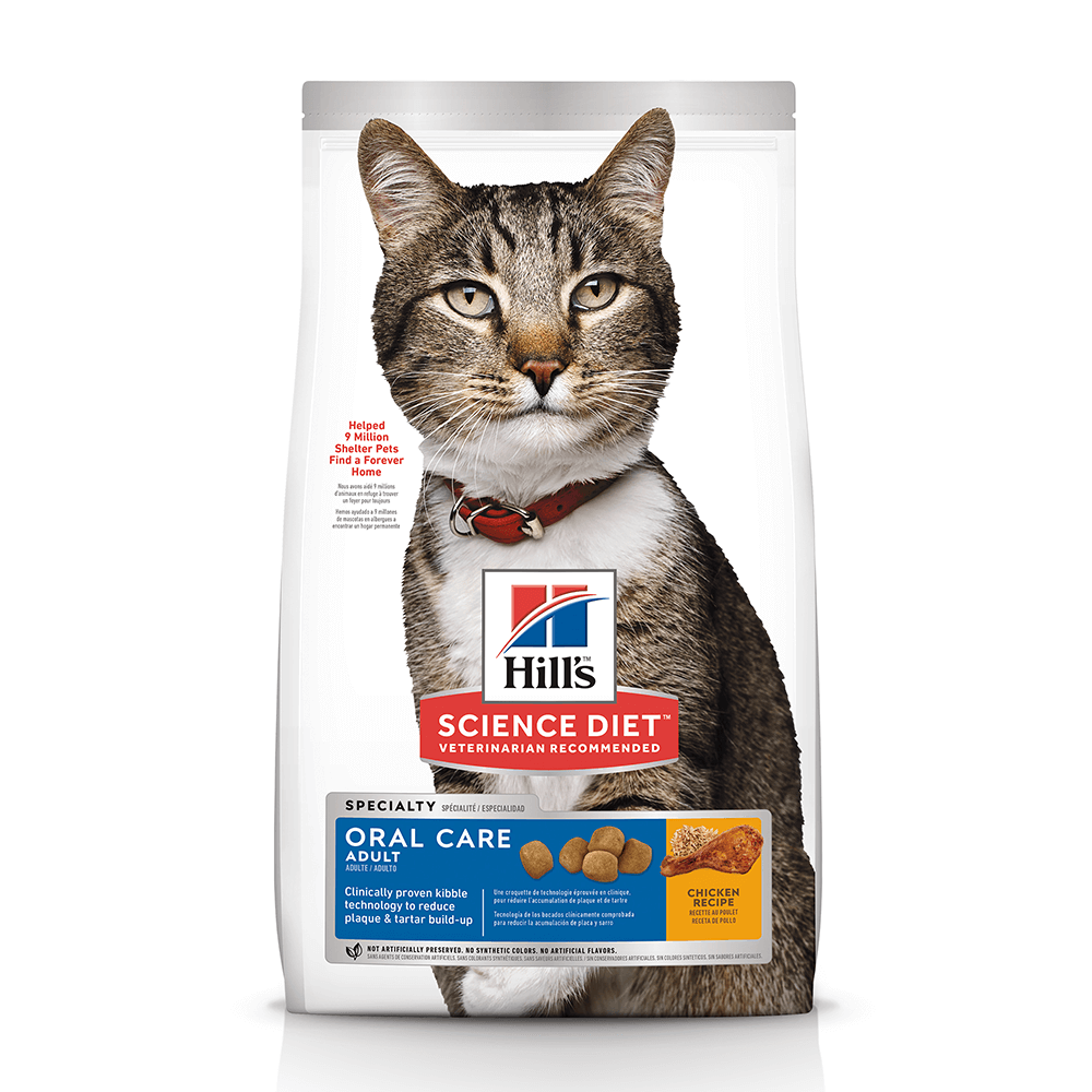 Hill’s Science Diet – Adult Cat – Oral Care