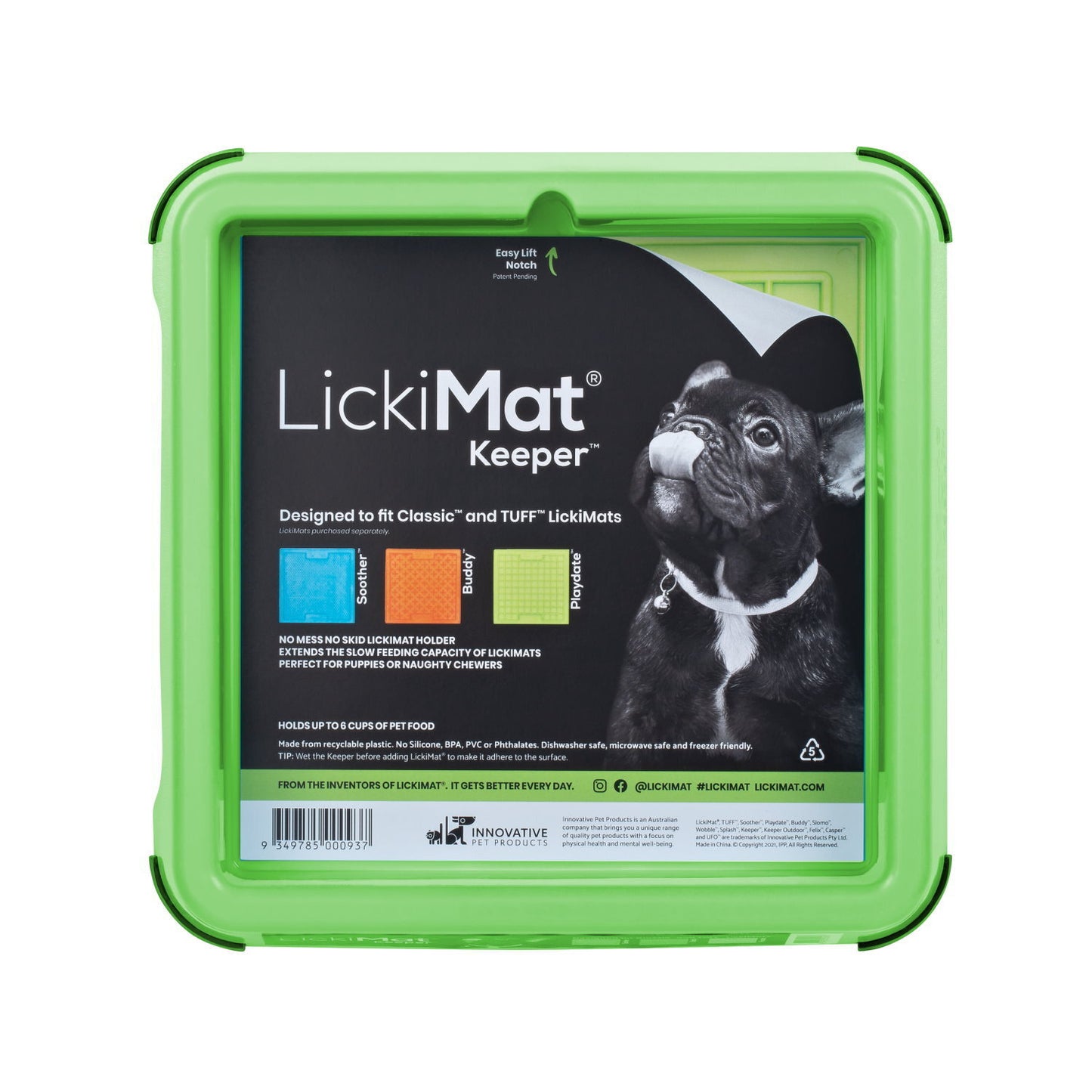 Lickmat Indoor Keeper Pad Holder for Standard Size Lickimats