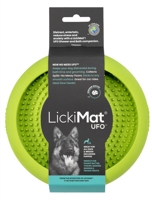 Lickimat UFO Slow Feeder Anti-Anxiety Licking Dog Bowl