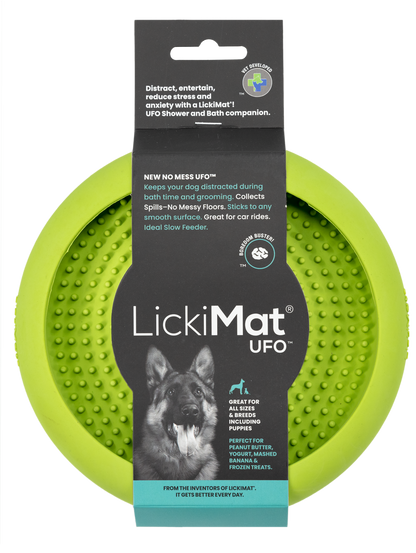 Lickimat UFO Slow Feeder Anti-Anxiety Licking Dog Bowl