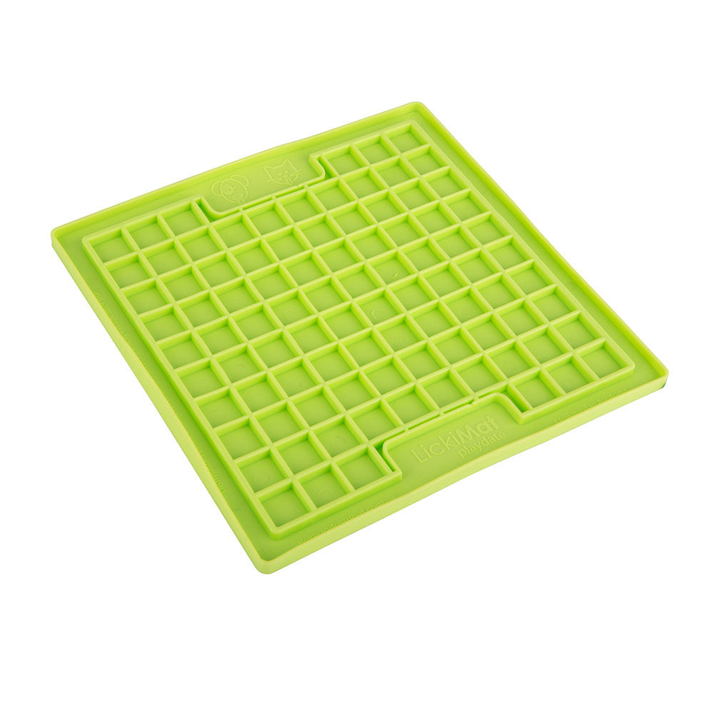 Lickimat Playdate Original Slow Food Licking Mat for Dogs & Cats