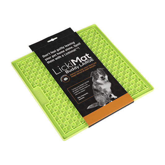 Lickimat Buddy Original Slow Food Anti-Anxiety Licking Mat for Cats & Dogs