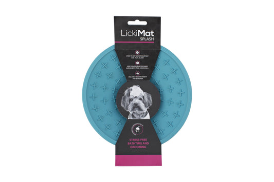 LickiMat Splash Wall & Floor Suction Slow Feeder Dog Bowl