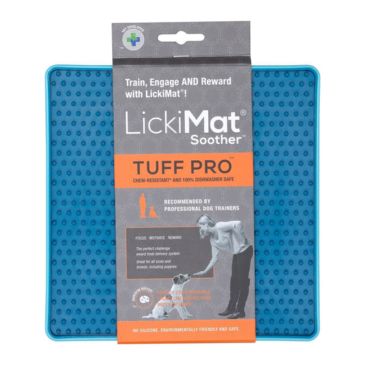 LickiMat Soother PRO Tuff Slow Food Licking Mat for Dogs