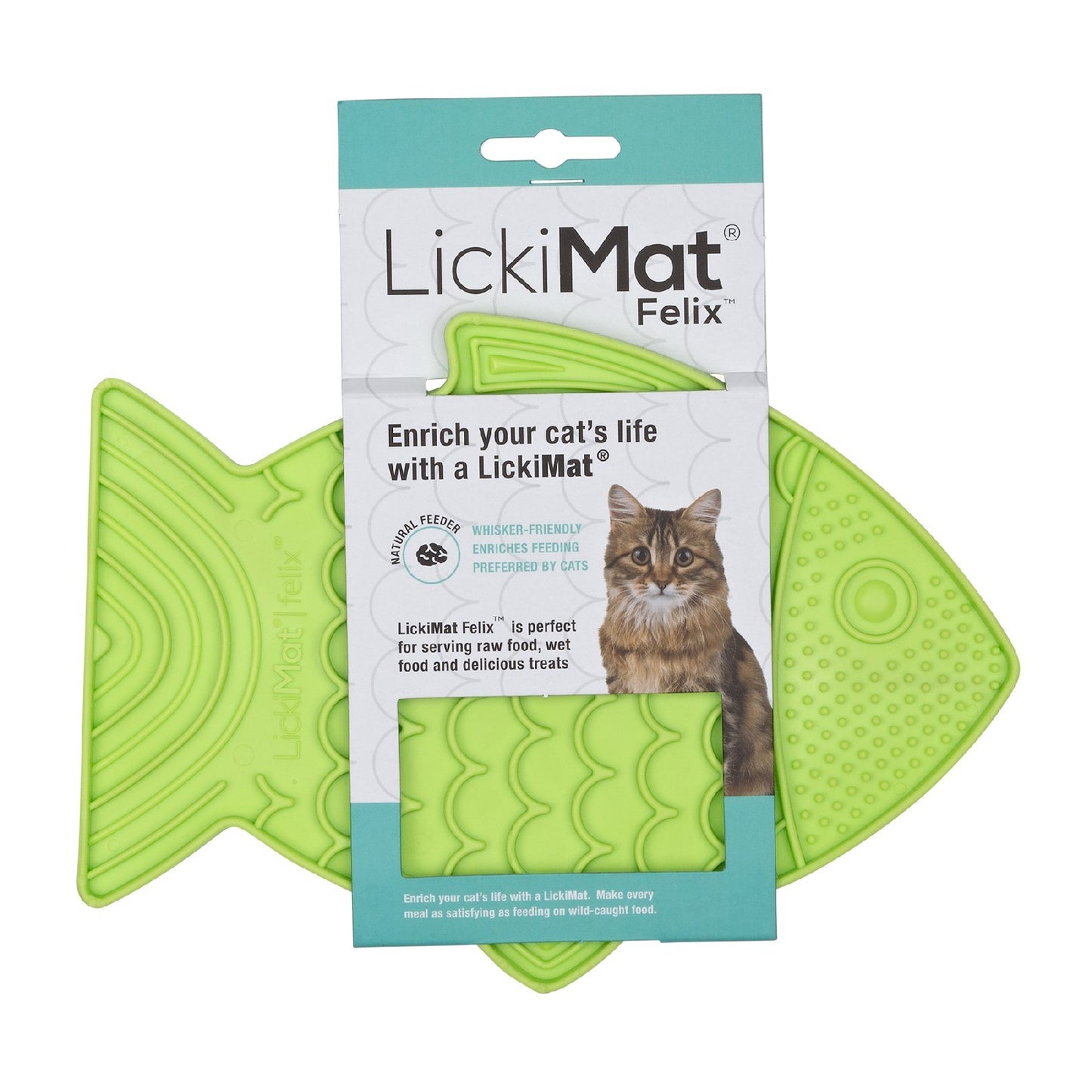 LickiMat Felix Slow Food Bowl for Cats