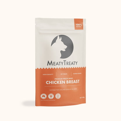 Meaty Treaty Chicken Breast Cat & Dog Treats 100g