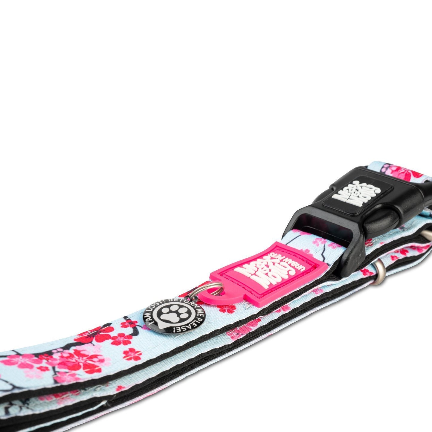 Max & Molly Smart ID Dog Collar - Cherry Bloom