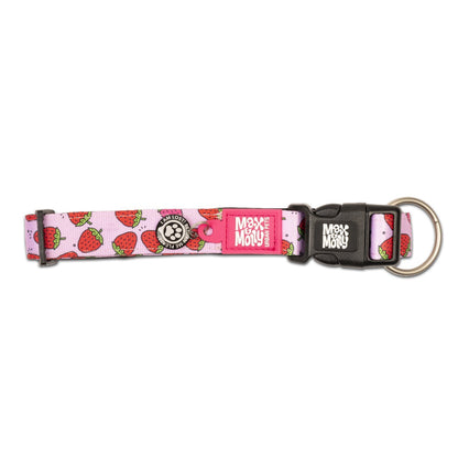 Max & Molly Smart ID Dog Collar - Strawberry Dream