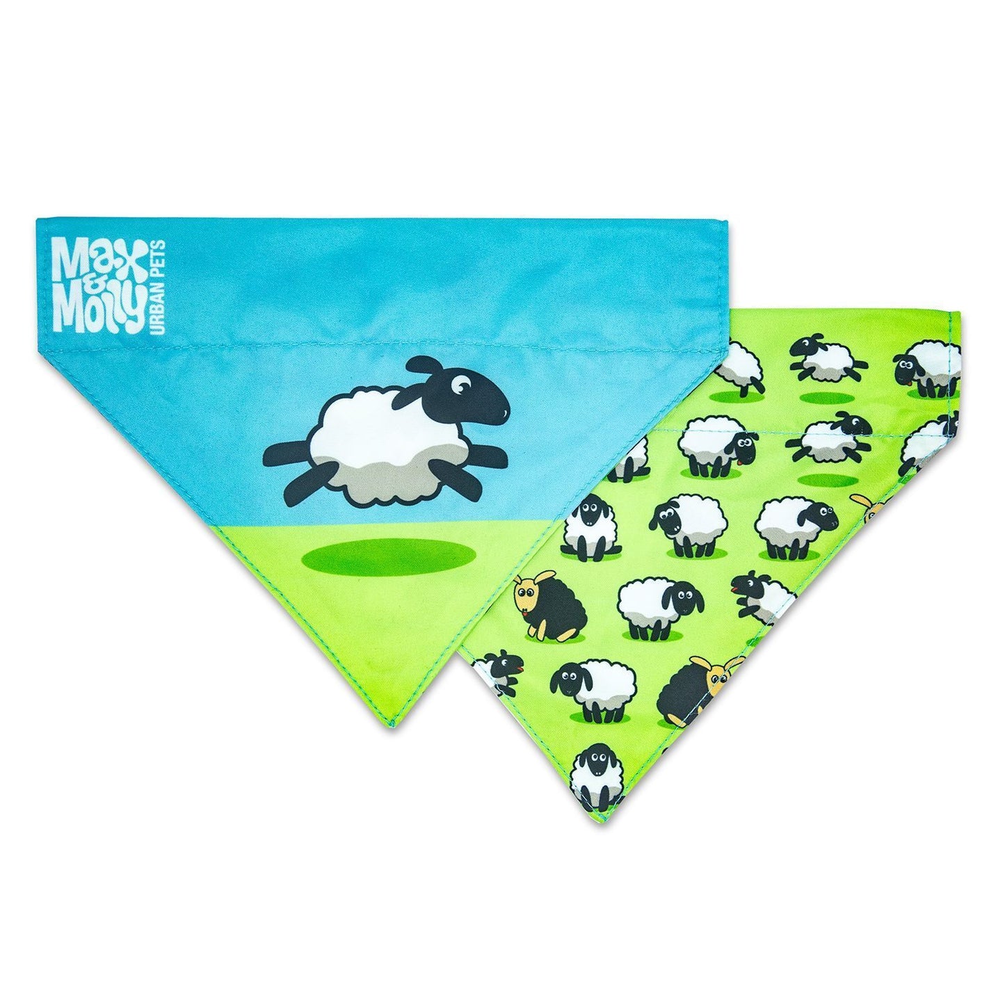 Max & Molly Bandana for Cats & Dogs - Black Sheep