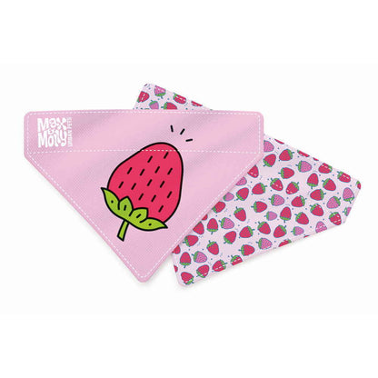 Max & Molly Bandana for Cats & Dogs - Strawberry Dream