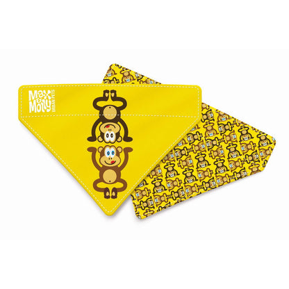 Max & Molly Bandana for Cats & Dogs - Monkey Maniac