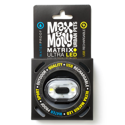 Max & Molly Matrix Ultra LED Harness/Collar Safety light