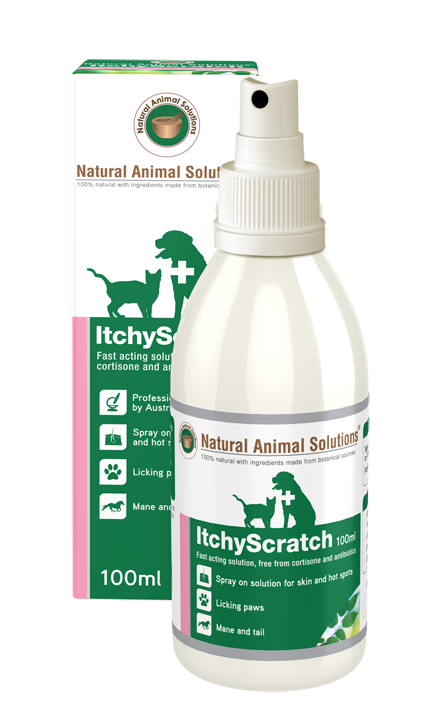 Natural Animal Solutions Itchy Scratch for Cats & Dogs - 100ml