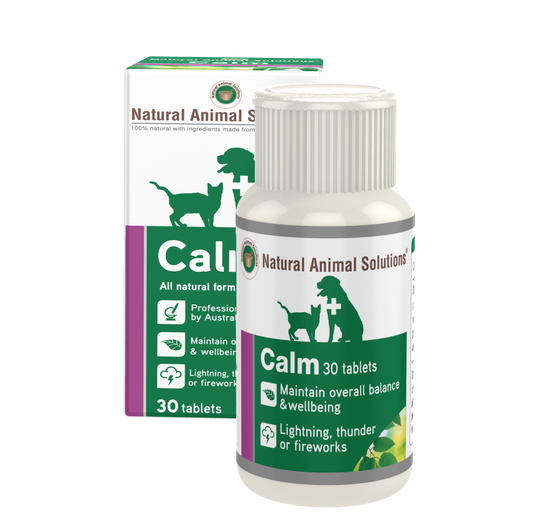 Natural Animal Solutions ''Calm'' for Cats & Dogs - 30 Tablets