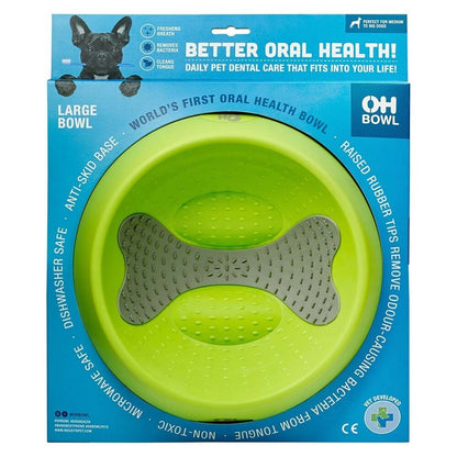 Oh Bowl Slow Food Tongue Cleaning Dog Bowl