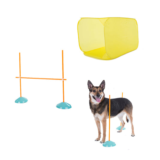 Outward Hound Zip & Zoom Indoor Dog Agility Training Kit