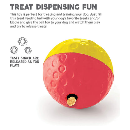 Nina Ottosson Treat Tumble Ball for Cats & Dogs - Large